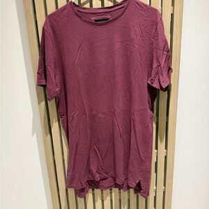 Zanerobe Men's Burgundy Short Sleeve Tee
